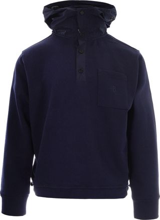 Ballantyne Technical Fabric Hoodie with Adjustable Features and Embroidered Detail