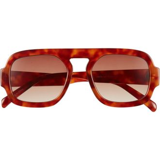 BP. Shield Sunglasses in Brown Tort at Nordstrom