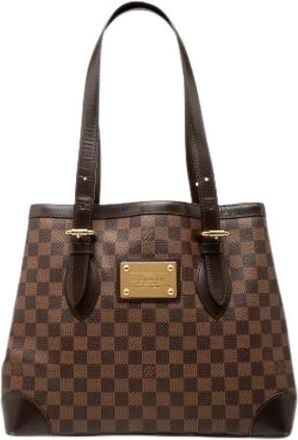 Louis Vuitton Pre-owned Hampstead MM Tote Bag - Pre-owned - Mujer - Marr&oacute;n - ONE SIZE