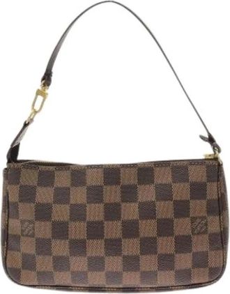Louis Vuitton Pre-owned Pochette - Dames - Vintage Schoudertas - Bruin - ONE Size - Vintage