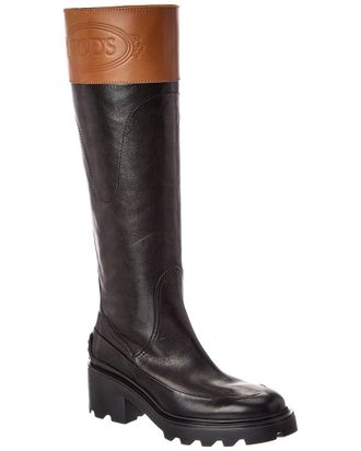 Tod's TodS Leather Knee-High Boot