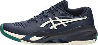 Asics Mens Gel-Resolution X Shoes In Midnight/cream