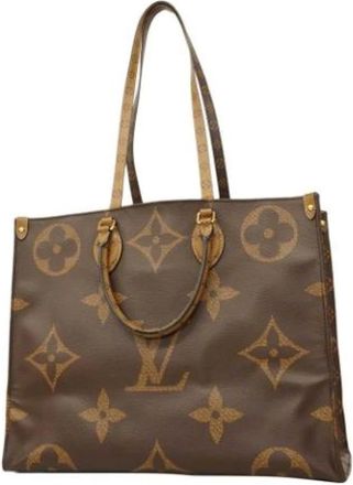 Louis Vuitton Pre-owned Tote Bags, female, Brown, Size: ONE SIZE Pre-owned Monogram Canvas Tote Bag