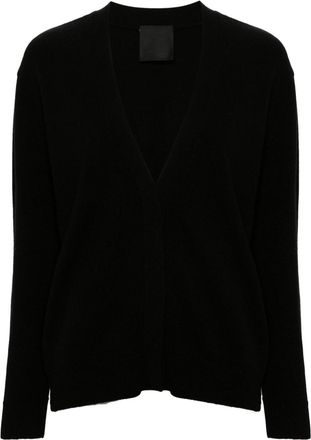 Givenchy 4G jacquard cashmere cardigan - women - Cashmere - M - Black
