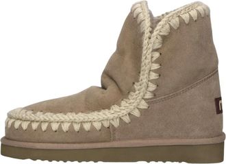 Mou Eskimo 18 Vachtlaarzen - Dames - Winterlaarzen - Beige - 38 EU - Su&egrave;de - Schoenen
