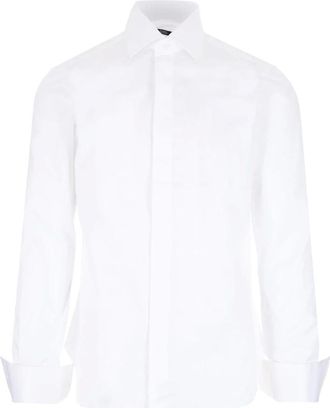 Barba Hombre, Camisas, Blanco, Talla: M