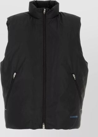 Jil Sander sleeveless down padded coat