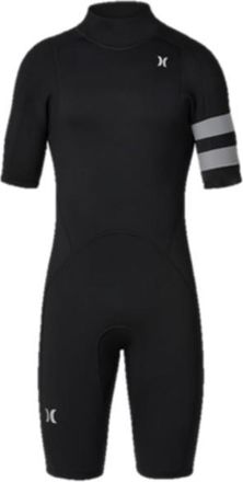 Hurley Advant 2/2mm Back Zip Springsuit Neoprenanzug f&uuml;r Herren | schwarz