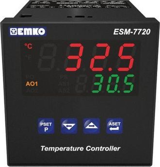 Emko Esm-7720 Regulador De Temperatura Negro Ip65