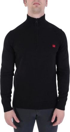 HUGO BOSS Hombre, Jerseys, Negro, Talla: L