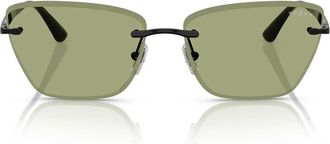 Vogue Sunglasses Vo4332 S 352/82 Black/Green Women