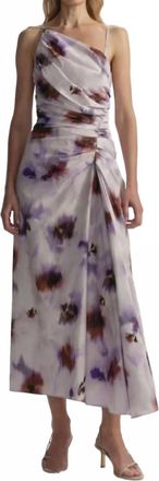 A.L.C. Juno Sleeveless Dress In Lilac Multi