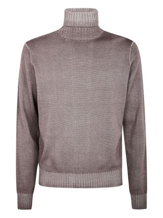 FILIPPO DE LAURENTIIS turtleneck virgin-wool sweater - Brown