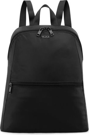 Tumi Voyageur Just in Case Packable Nylon Travel Backpack in Black/Gunmetal at Nordstrom