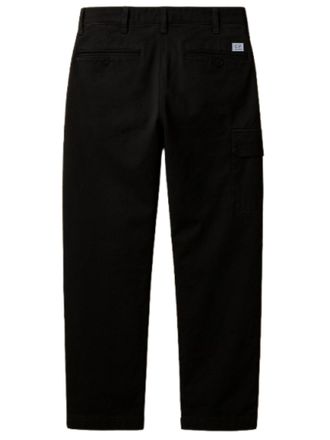 C.P. Company Mens Trousers Black Cotton