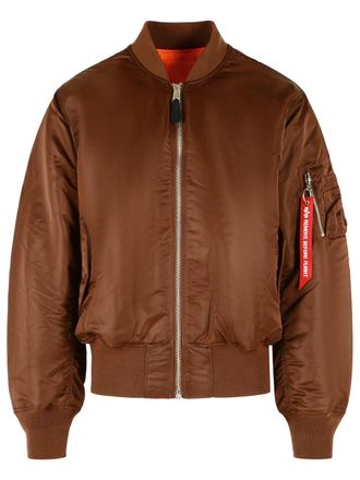 Alpha Industries Alpha Industries Ma 1 Heritage poederbruin nylon bomberjack