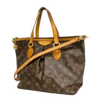 Louis Vuitton Pre-owned Handbags, female, Brown, Size: ONE SIZE Pre-owned Palermo PM Handbag