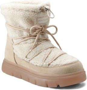 Hunter Misty Waterproof Snow Bootie in Natural/Beige at Nordstrom Rack, Size 11