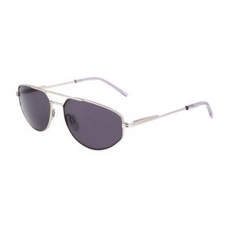 DKNY DK117S 040 Satin Silver/Grey