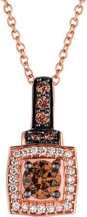 Le Vian 14K Rose Gold 0.46 Ct. Tw. Diamond Pendant