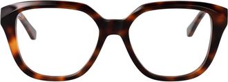 Chlo&eacute; Stijlvolle Brillen voor Vrouwen - Dames - Brillen - Bruin - 53 MM - Accessoires