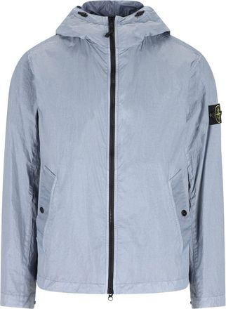 Stone Island Jackets Blue And Green-Uomo