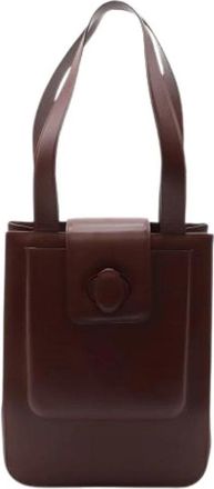 Cartier Pre-owned Tote Bags, female, Red, Size: ONE SIZE Pre-owned Must Shoulder Tote Bag