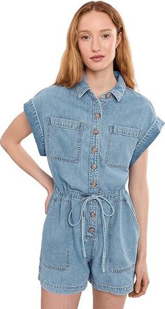 Paige Maliah Rompers in Revolution Womens Jumpsuit & Rompers One Piece Revolution : 10, Cotton/Denim/Lyocell