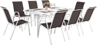 Habitat & Jardin Comedor de jardín cordoba xl 180 topo