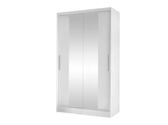 Mirjan24 Mobilier1 - Armario Closico 163, Blanco, 200x100x58cm, Puertas De Armario: Correderas, N&uacute;mero De Estantes: 0
