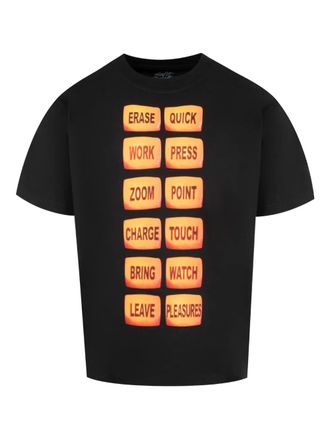 Pleasures x Daft Punk Technologic graphic-print T-shirt - men - Cotton - S - Black
