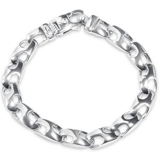 Pompeii3 Mens Designer Mariner Link 14k Gold (44gram) or Platinum (71gram) 10mm Bracelet 8.5