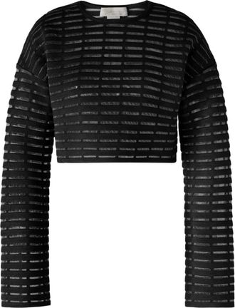 Genny Truien - Dames - Longsleeves - Zwart - S - Tops