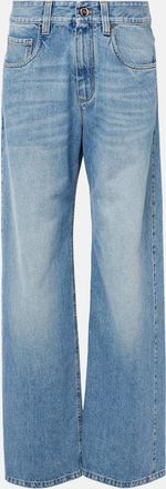 Brunello Cucinelli Mid-rise straight jeans