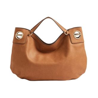 Borbonese Borsa Hobo London Media - - Bags - Donna - Marrone - ONE SIZE