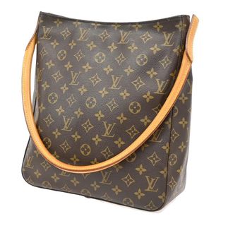 Louis Vuitton Looping Monogram Canvas Brown Canvas Handbag (Pre-Owned)