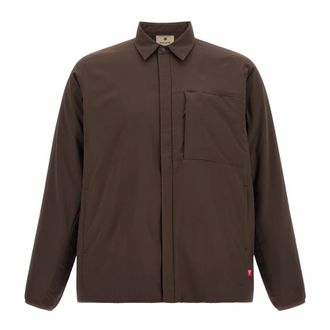 Snow Peak Flexibel Ge&iuml;soleerd Shirt - Heren - Sport - Bruin - Maat: S Leer
