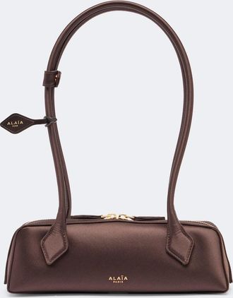 Alaia Ala&iuml;a Bolso al hombro Le Teckel Small de sat&eacute;n