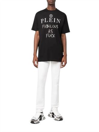 Philipp Plein Fabulous Graphic T-Shirt In Black