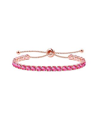 Liv Oliver 18K Rose Gold Cz Bracelet