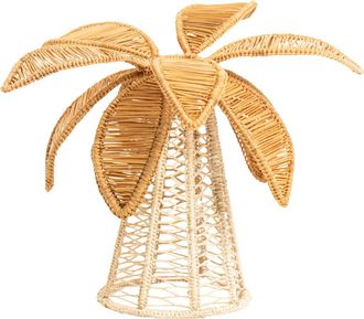 Coro Cora Palm Tree Candle Holder in Small Dark Natural at Nordstrom