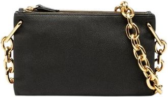 Bottega Veneta Pre-owned Shoulder Bags, female, Black, Size: ONE SIZE Pre-owned Leather Shoulder Bag