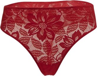 Wolford Lace String - - Underwear - Donna - Rosso - S