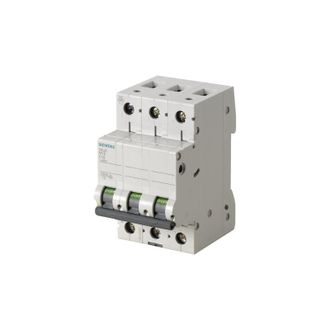 SIEMENS Interruttore Magnetotermico 3 Poli 63A 10KA Curva D