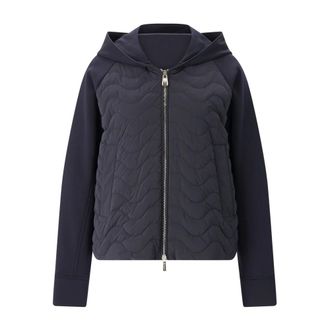 Moorer Winter Jackets, female, Blue, Size: 2XL Winter Jackets