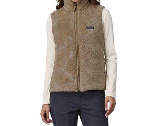 Patagonia Los Gatos Fleece Vest In Seabird Grey