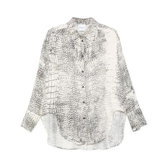 Nude Shirts, female, Multicolor, Size: 2XS Animalier Shirt