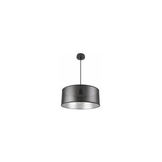 Fabrilamp Colgante Anastasia 1xe27 Negro/negro-plata Regx50x50 Cm - Fabrilamp