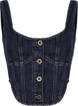 Self Portrait Corsetto - Blu