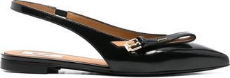 Moschino Pumps con fibbia decorativa - Nero